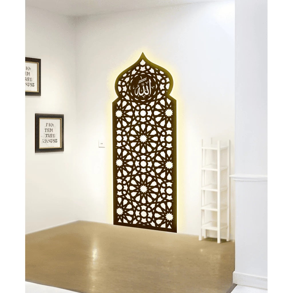 Hiasan Dinding Mihrab Mushola Kubah | Zahra